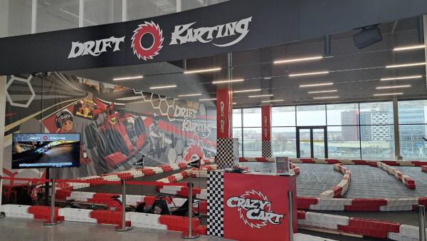 Drift carting-crazy cart