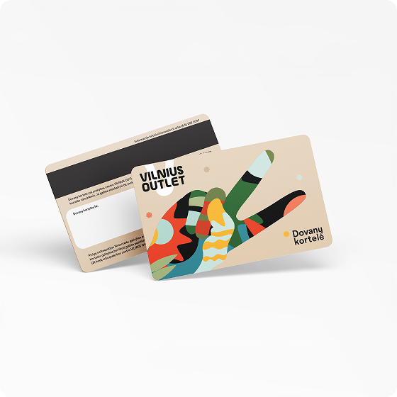 Vilnius outlet staigmenų kortelė